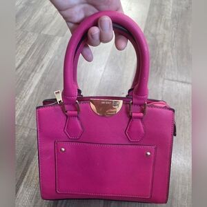 ALDO BARBIE PINK satchel Top Handle Bag Purse Y2K Bubble Kawaii Faux Leather